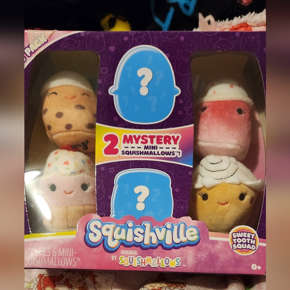 NWT in box Squishville original Squishmallows 6 pack